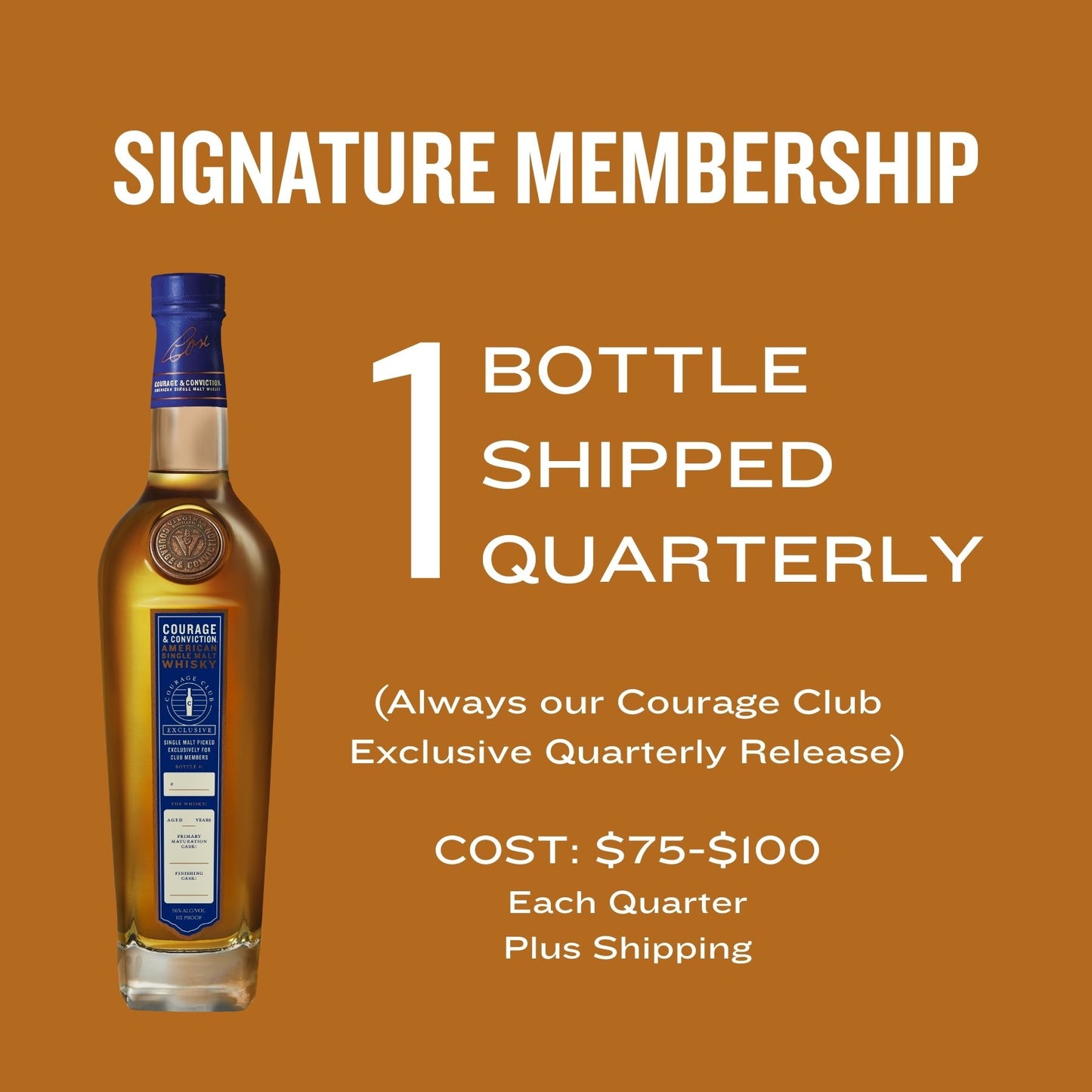 Courage Club Membership