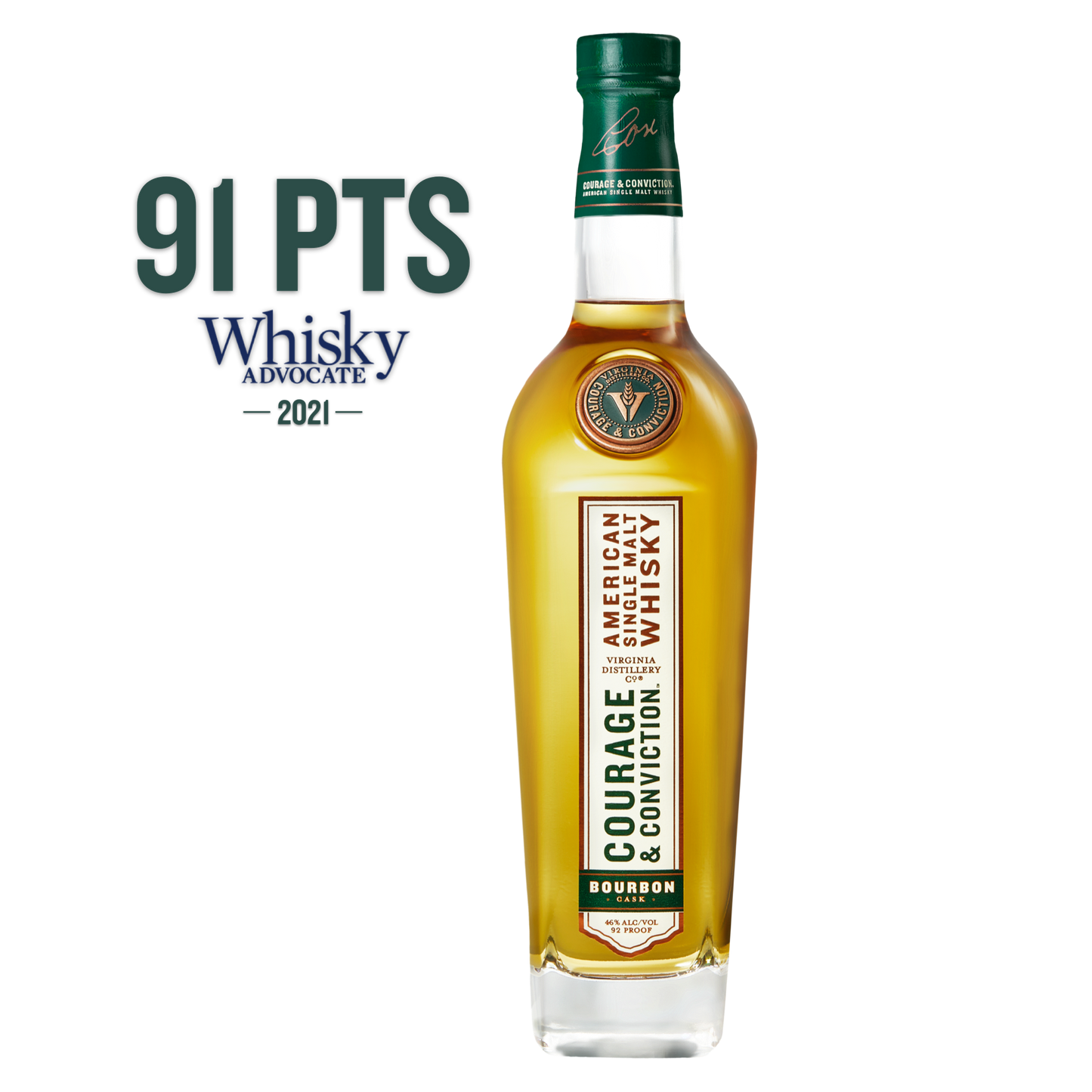 Courage & Conviction Bourbon Cask - Virginia Distillery Company