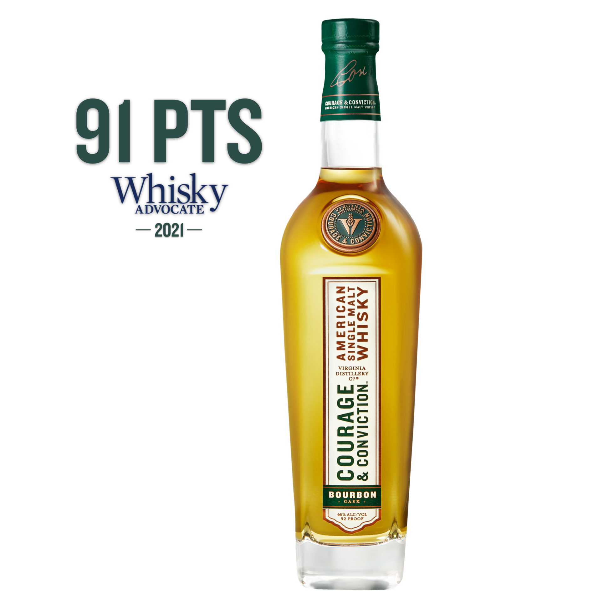 Courage & Conviction Bourbon Cask - Virginia Distillery Company