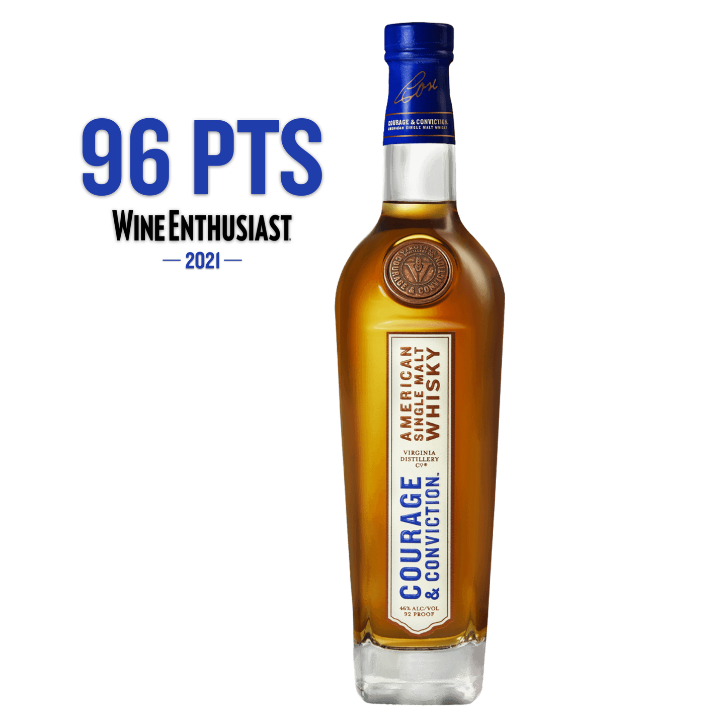Courage & Conviction Signature Malt - Virginia Distillery Company