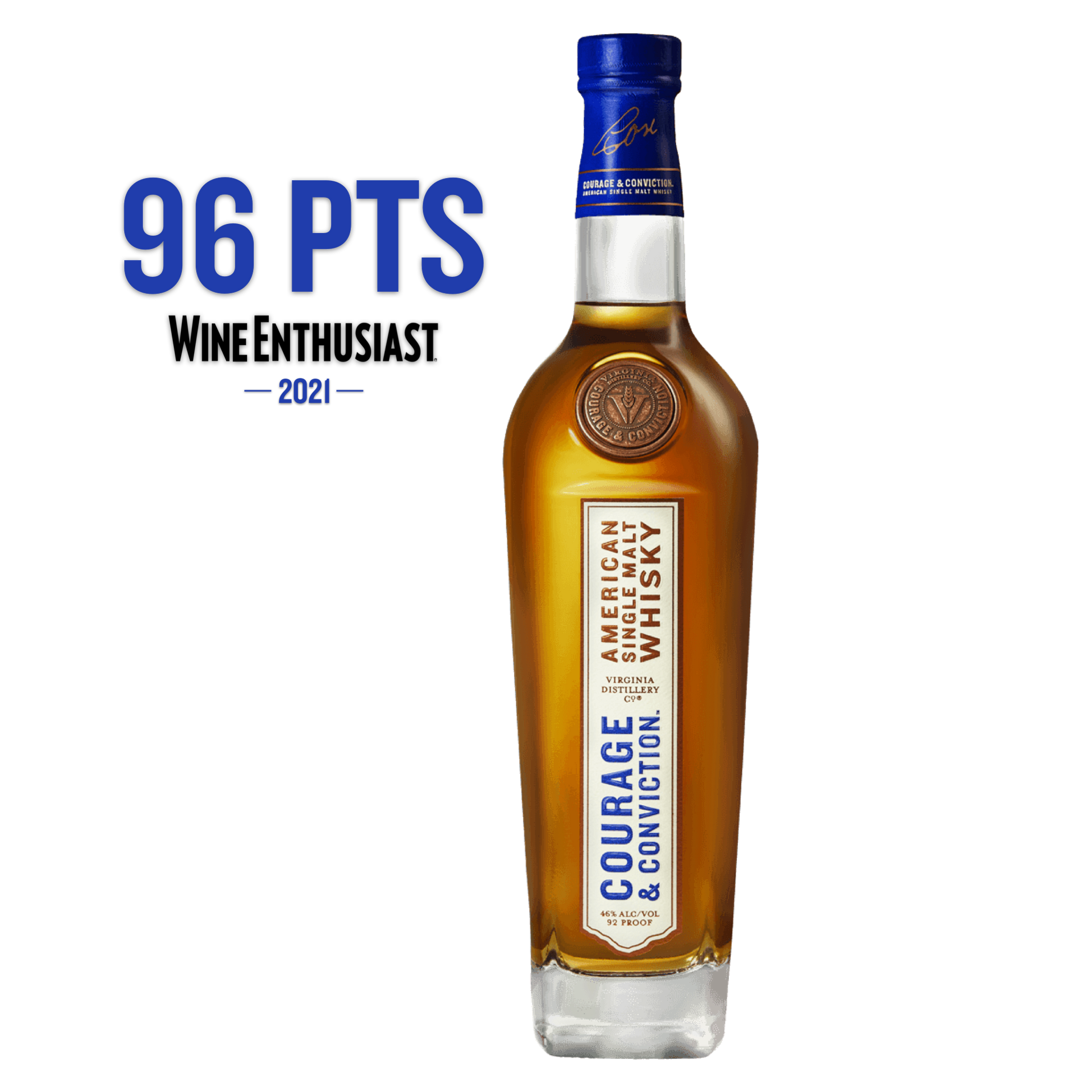 Courage & Conviction Signature Malt - Virginia Distillery Company