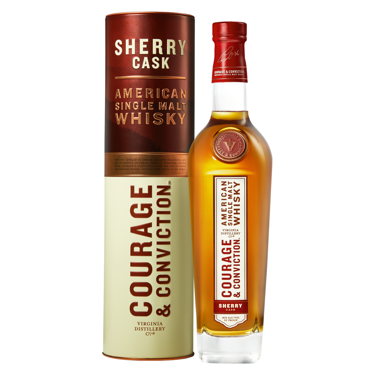Courage Conviction Sherry Cask 750ML Virginia Distillery Company