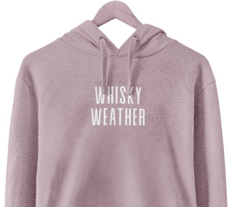 Sweatshirt: Pink Whisky Weather