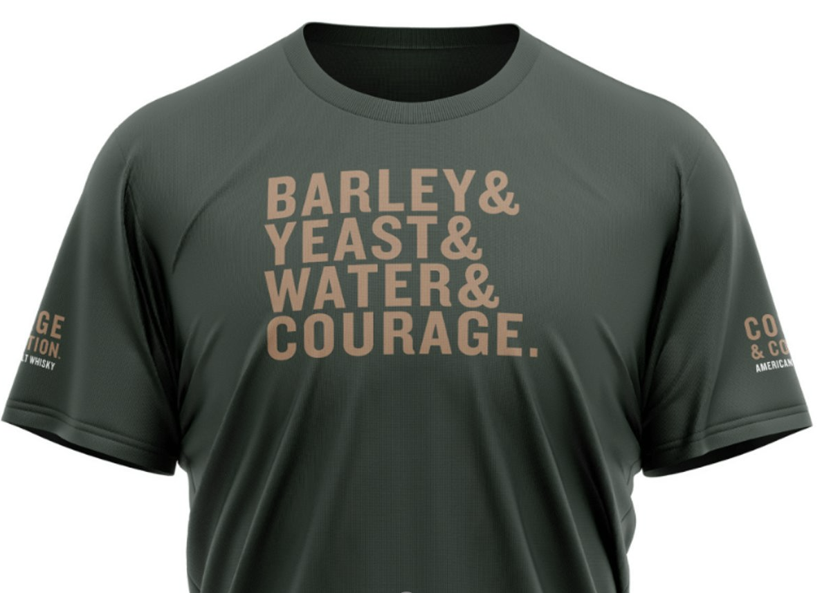 T-Shirt: Green Barley Yeast – Virginia Distillery Company