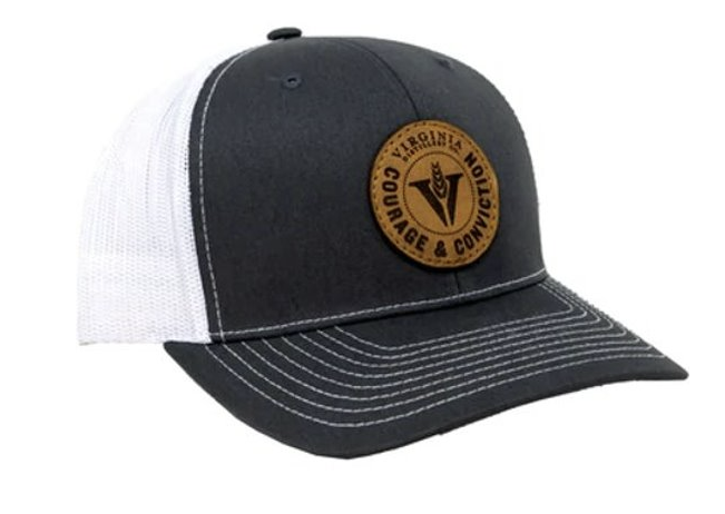Courage Conviction Leather Patch Hat – Virginia Distillery Company