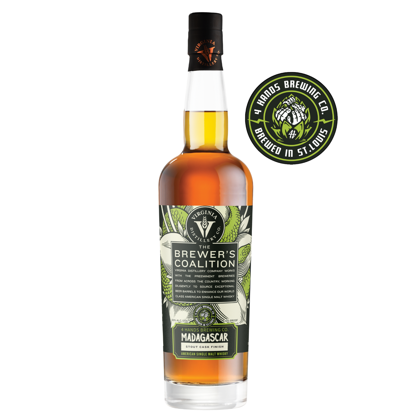 VDC 4 Hands Brewing Co. Madagascar Stout Cask Finish- Brewer's Coalition