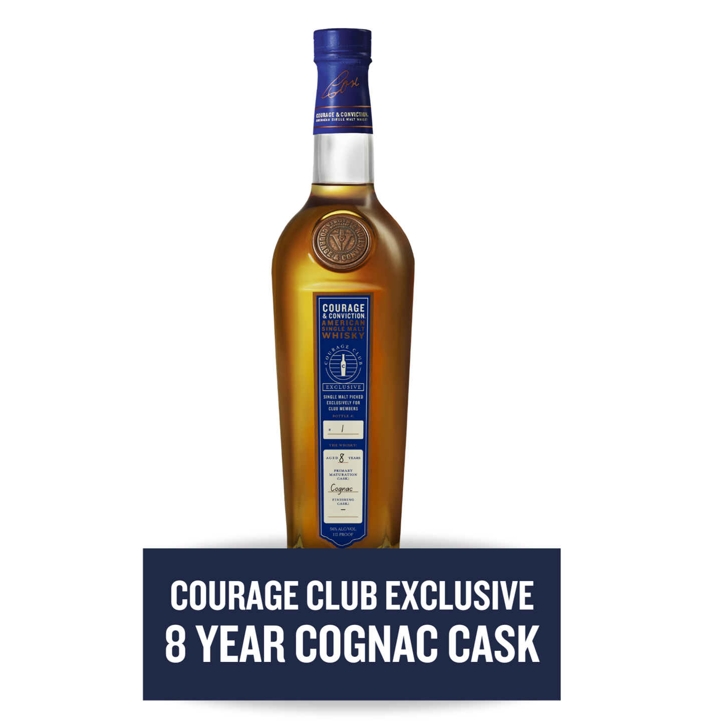 Courage Club Exclusive: 8 Year Cognac Cask