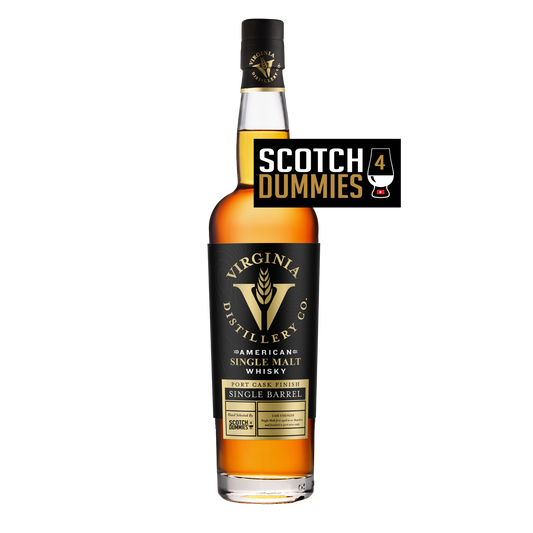 Scotch 4 Dummies VDC Single Barrel Port Cask Finished Whisky
