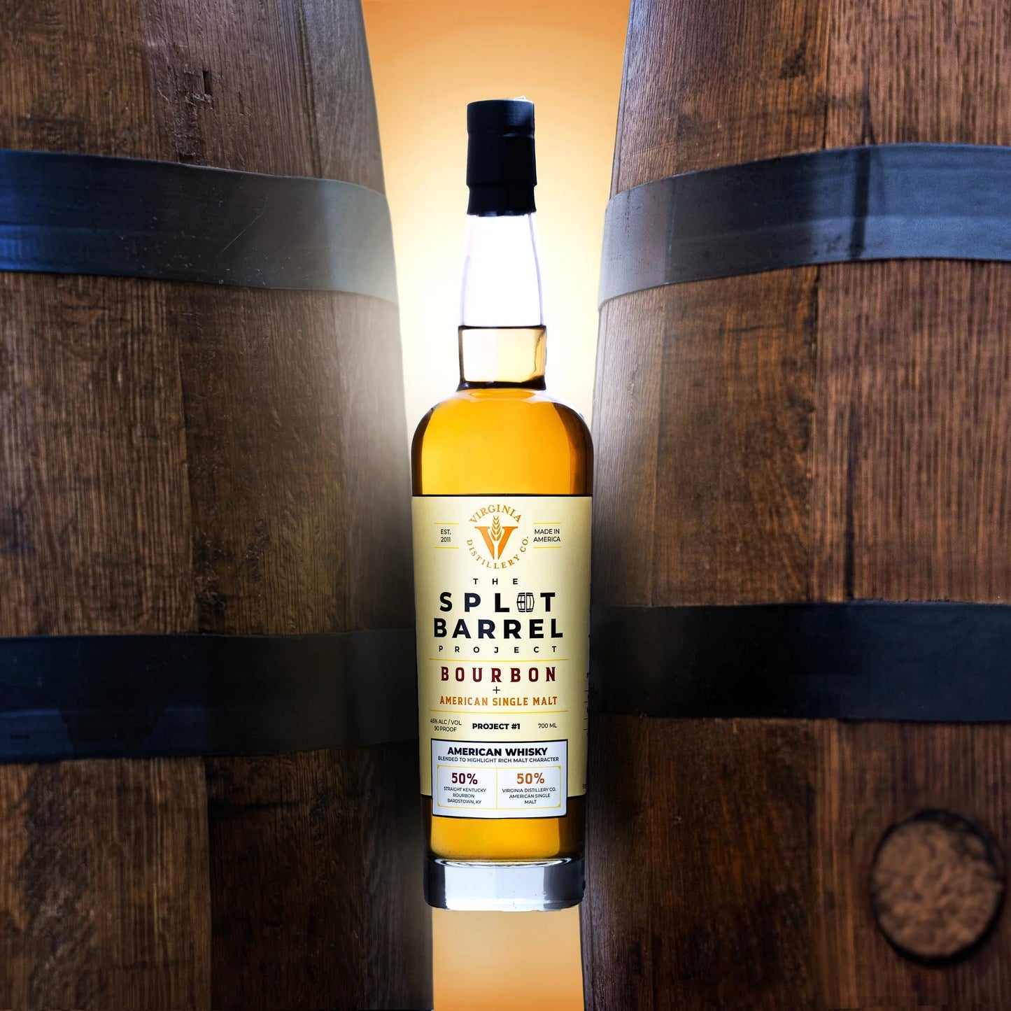 Virginia Distillery Co. The Split Barrel Project No. 1