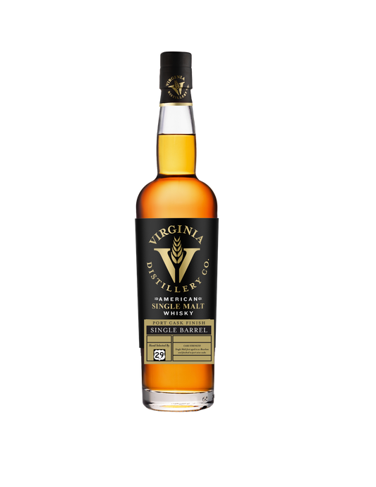 The Charlottesville 29 VDC Single Barrel Port Cask Finished Whisky