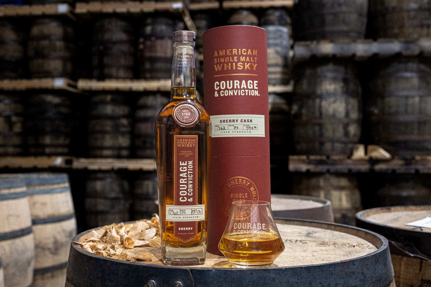 Courage & Conviction Fino Sherry Single Cask - Virginia Distillery Company
