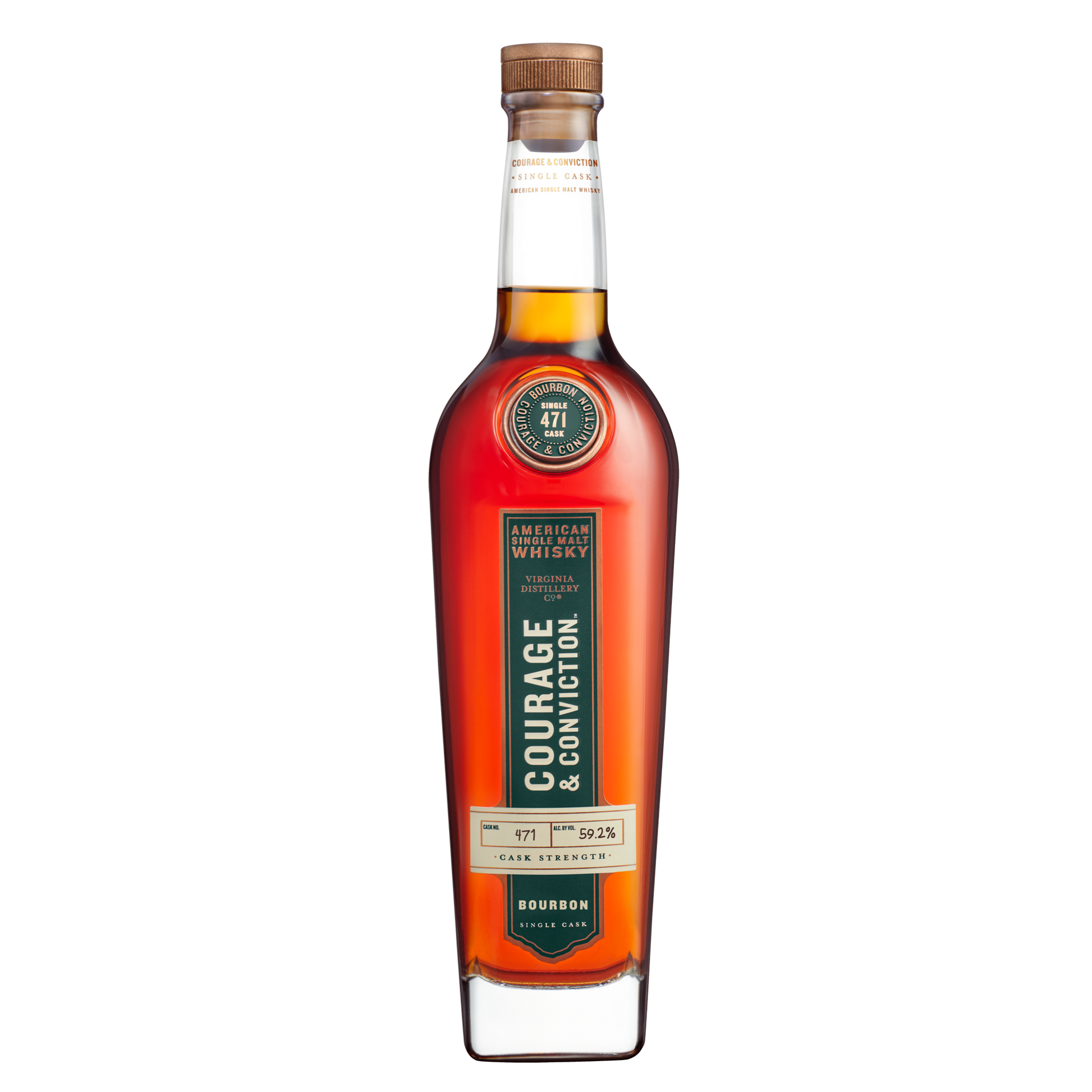 Courage & Conviction Bourbon Single Cask - Virginia Distillery Company