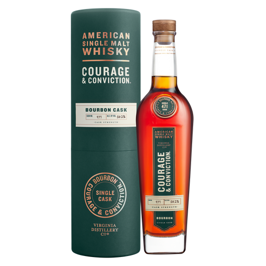 Courage & Conviction Bourbon Single Cask - Virginia Distillery Company