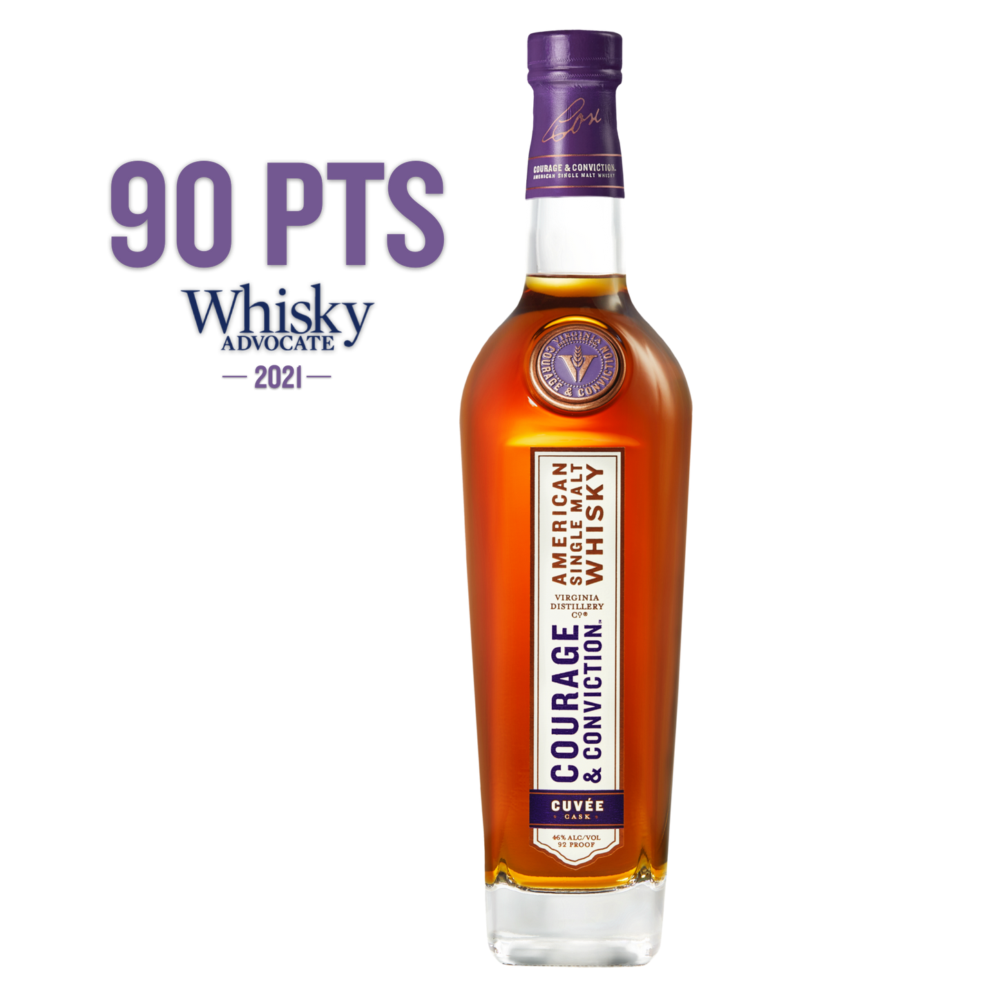 Courage & Conviction Cuvée Cask - Virginia Distillery Company