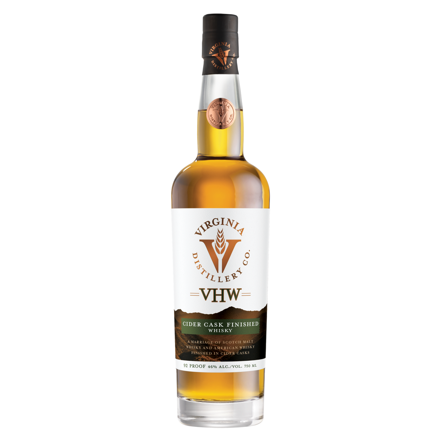 VHW Cider Cask Finished - Virginia Distillery Company