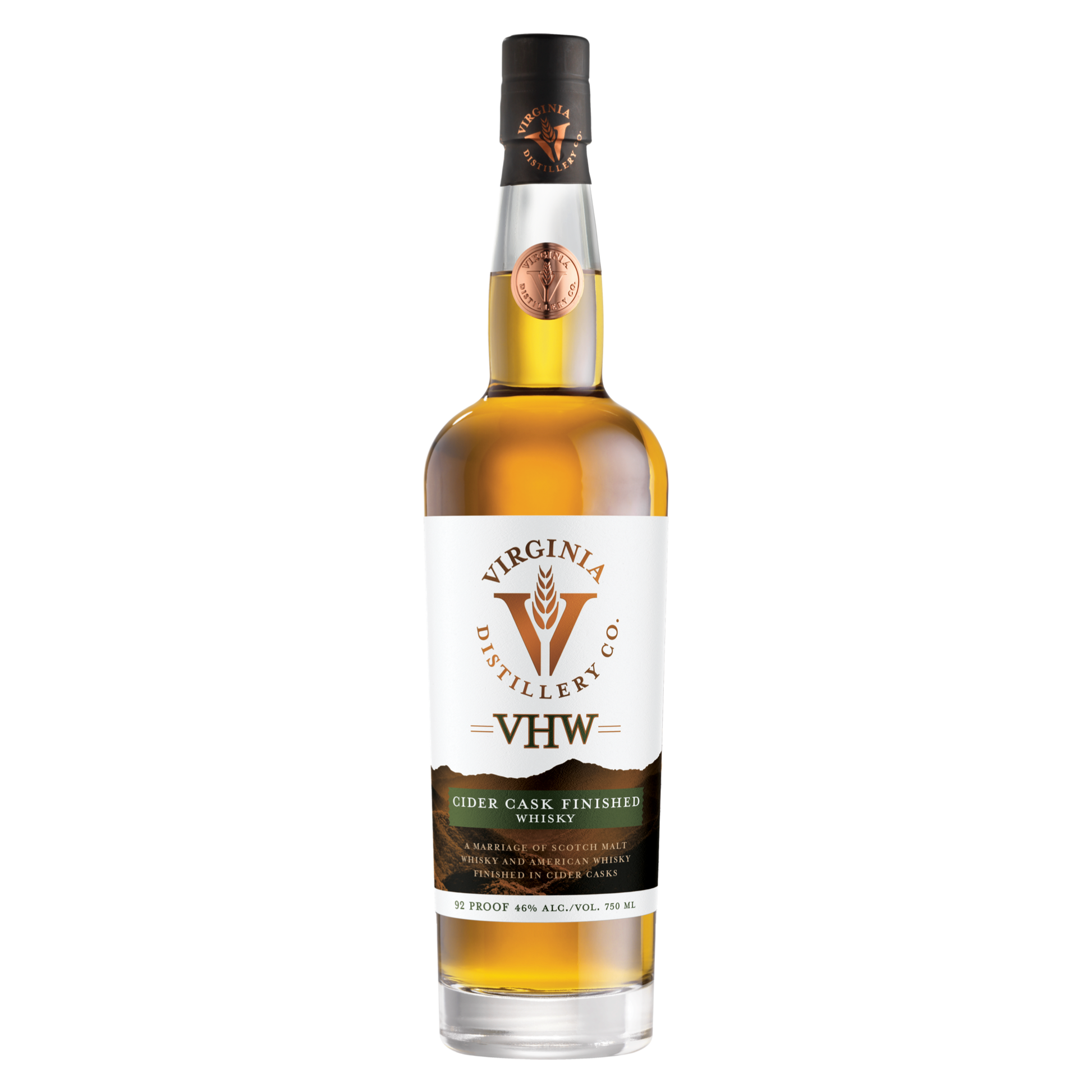 VHW Cider Cask Finished - Virginia Distillery Company