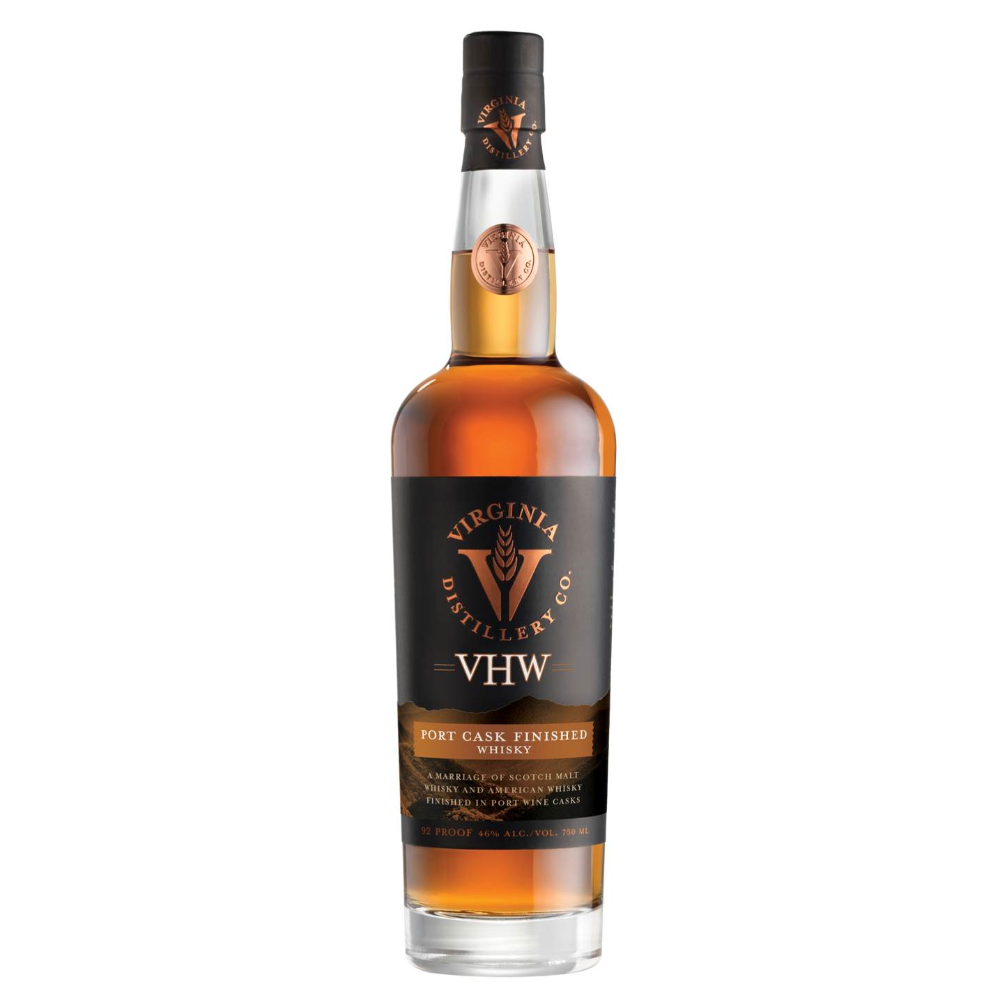 VHW Port Cask Finished - Virginia Distillery Company