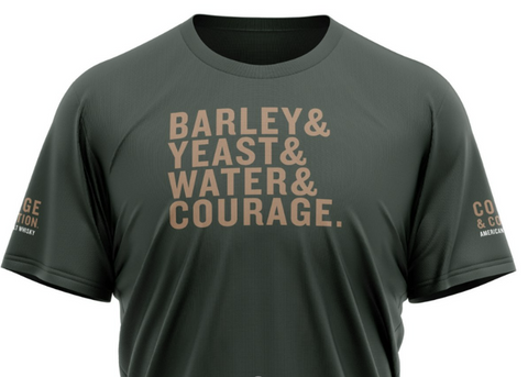 T-Shirt: Green Barley & Yeast