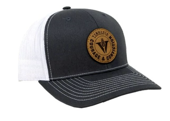 Courage & Conviction Leather Patch Hat - Virginia Distillery Company