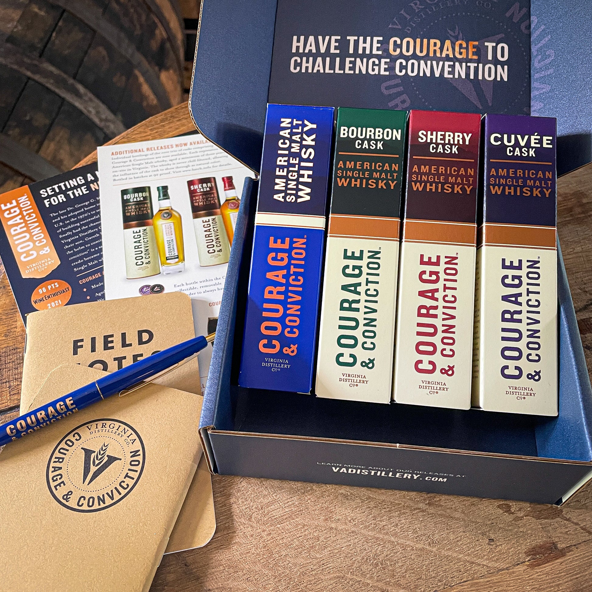 Courage & Conviction 50mL Mix Pack - Virginia Distillery Company