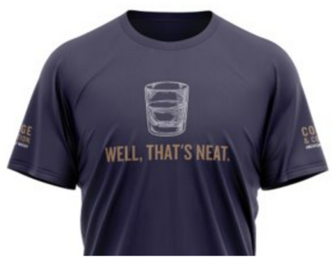 T-Shirt: Navy Well, That's Neat