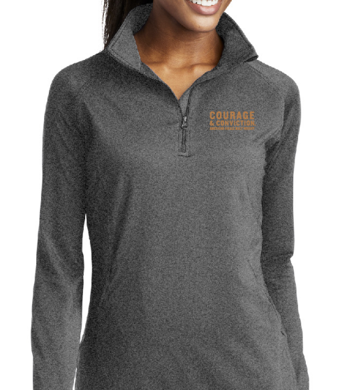 Sweatshirt: Zip Up Grey Ladies - Virginia Distillery Company