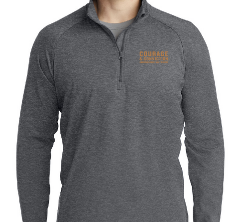 Sweatshirt: Zip Up Grey Men's
